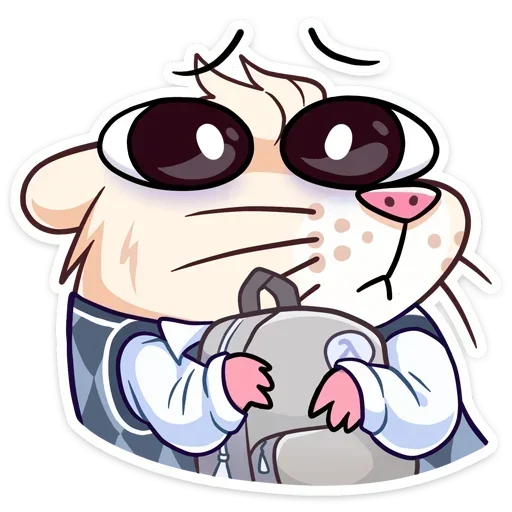 Стикер Нутри в школе