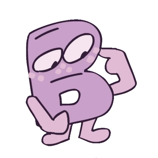 Стикер Буквы из ИНМТ