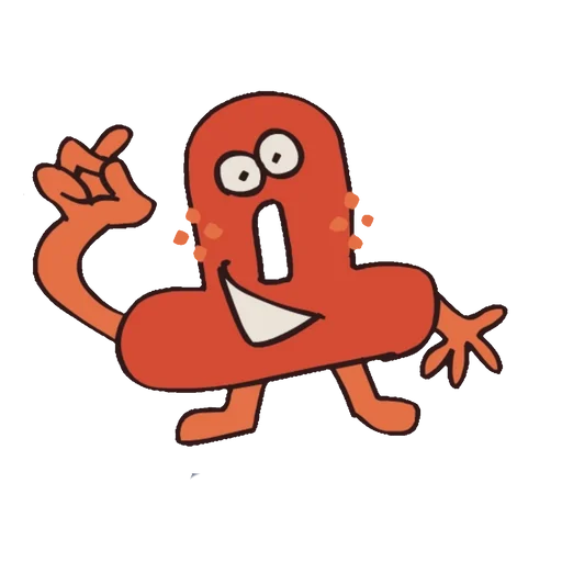 Стикер Буквы из ИНМТ