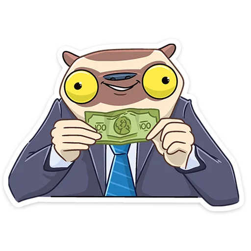 Стикер Офисный Сифака