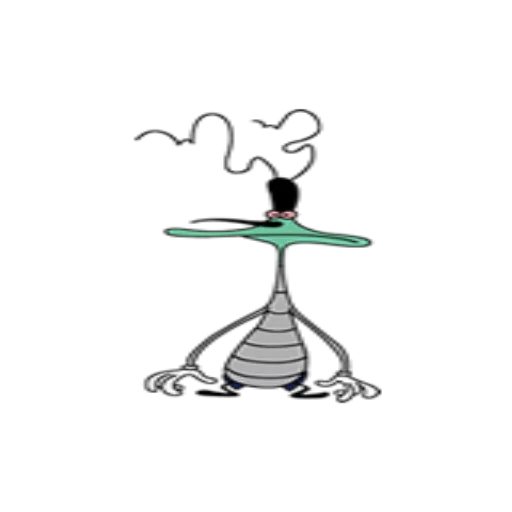 Стикер oggy & cockroaches