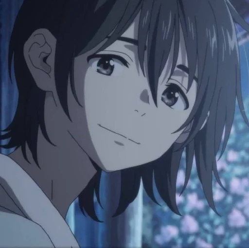 Стикер Незнакомец на берегу моря