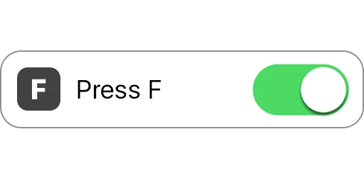Стикер вкл/выкл