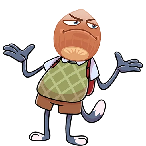 Стикер Справедливый орех