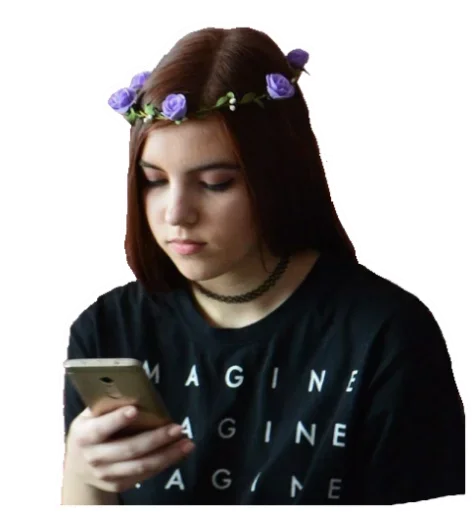 Стикер Осторожно любовь