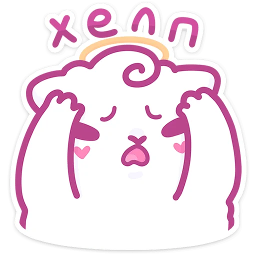 Стикер Ангелок и Чертенок