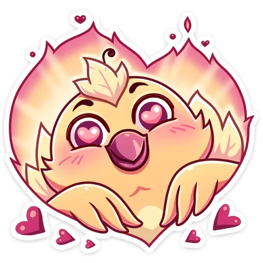 Стикер Пепелок