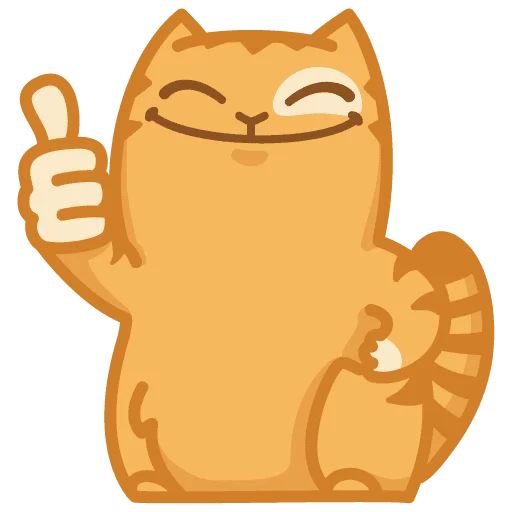 Стикер ВК Персик