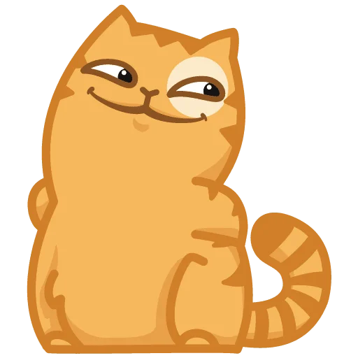 Стикер ВК Персик