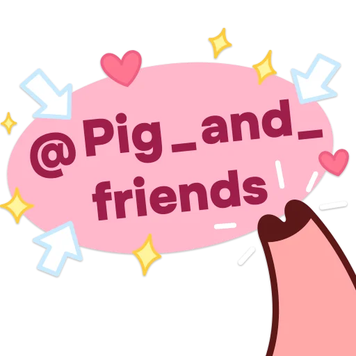 Стикер Pig Valera