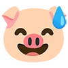 Эмодзи pig farm