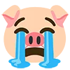 Эмодзи pig farm