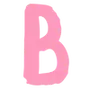 Эмодзи Розовый шрифт