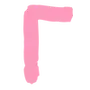 Эмодзи Розовый шрифт