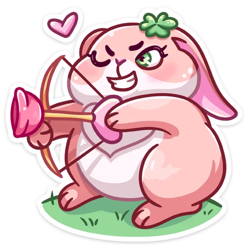 Стикер Пыш и Пышка