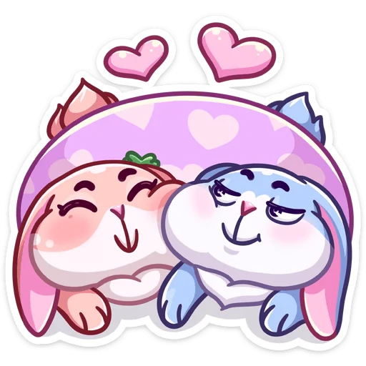 Стикер Пыш и Пышка