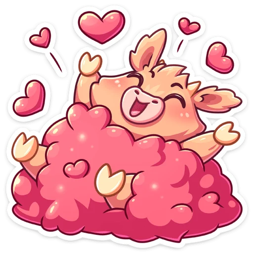 Стикер Плюшик