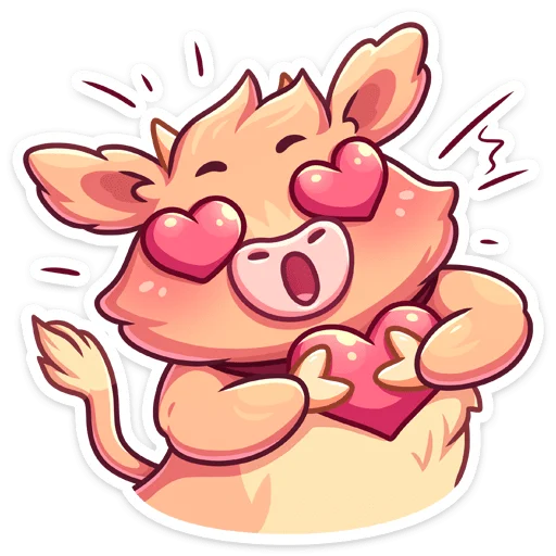 Стикер Плюшик