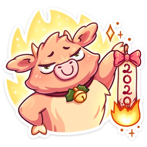 Стикер Плюшик