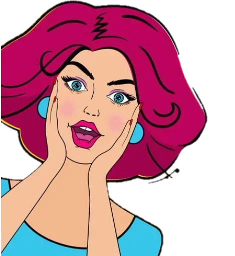 Стикер Pop ART