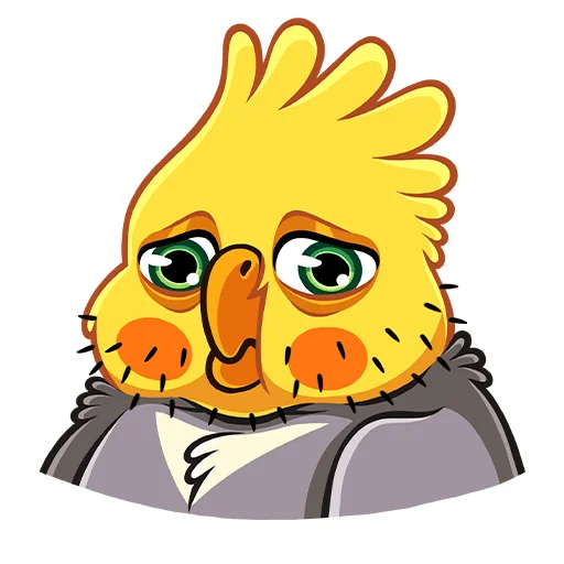 Стикер Попка