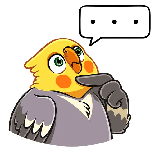 Стикер Попка