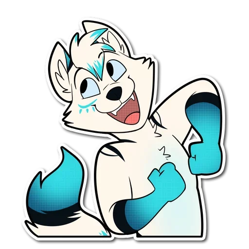 Стикер Пошлый Лис