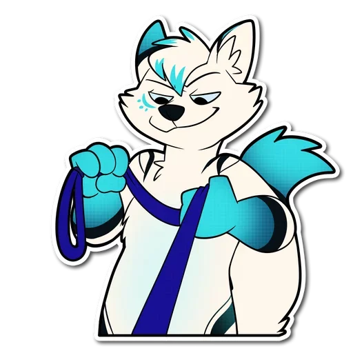 Стикер Пошлый Лис