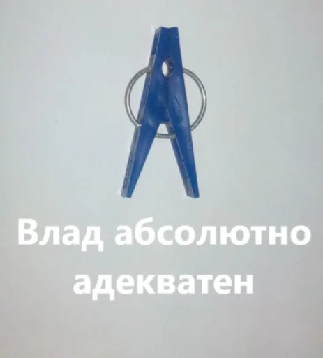 Стикер прищепки имена