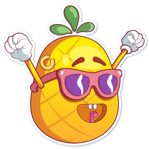 Стикер Mr. Pineapple