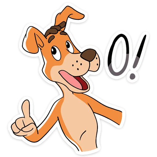 Стикер Простоквашино