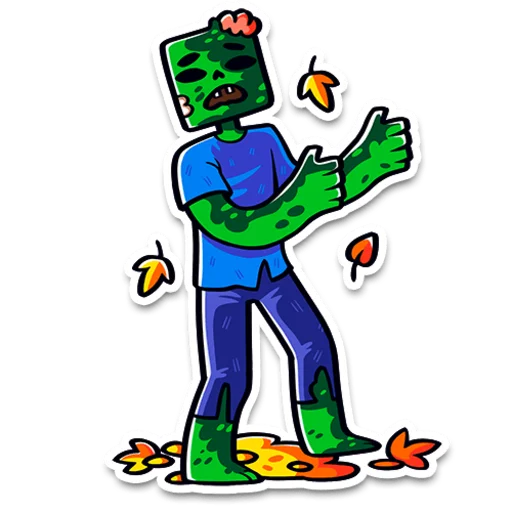 Стикер ProstoЗомби