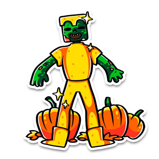 Стикер ProstoЗомби