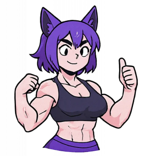 Стикер Протеинчан