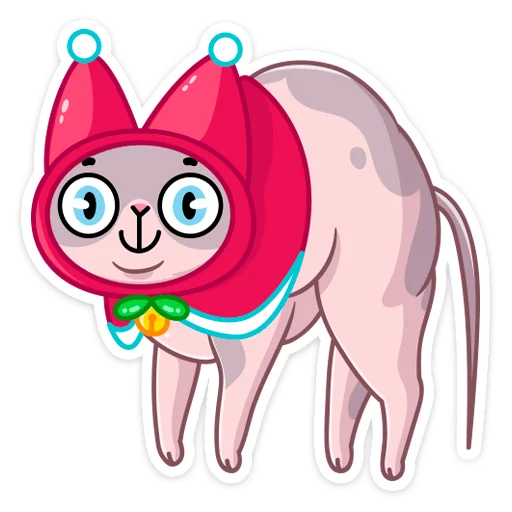 Стикер Паффи Клаус