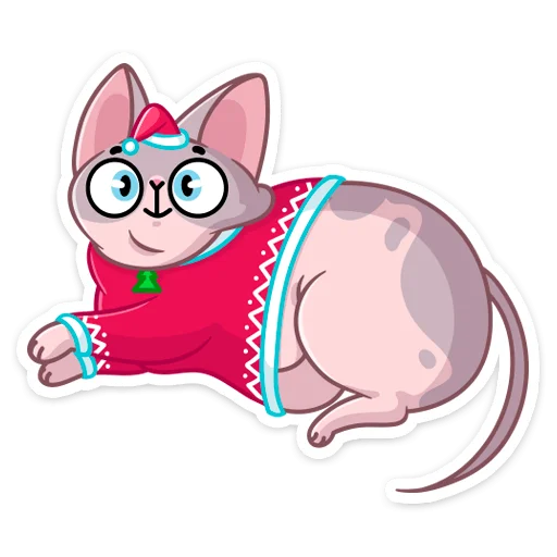 Стикер Паффи Клаус