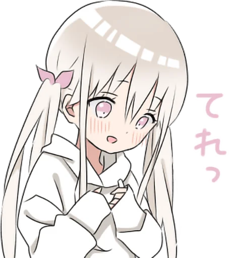 Стикер hoodie girl