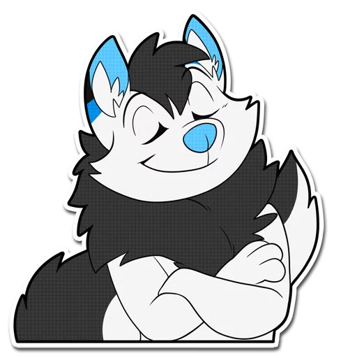 Стикер Pyre & Clockie