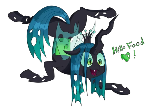 Стикер Queen Chrysalis 2