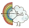 Стикер Rainbow Emotions