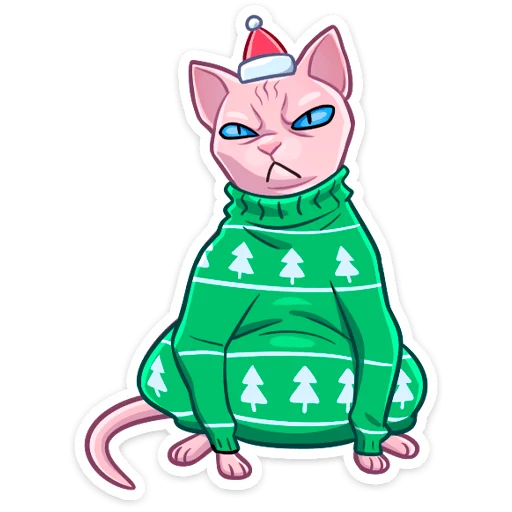 Стикер Нарядный Рамзес