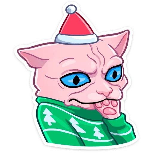 Стикер Нарядный Рамзес