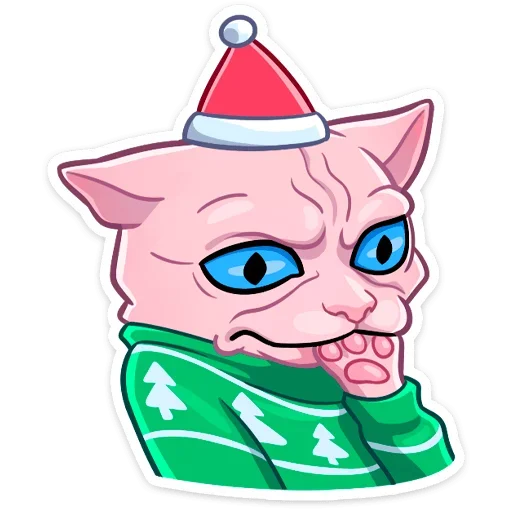 Стикер Нарядный Рамзес