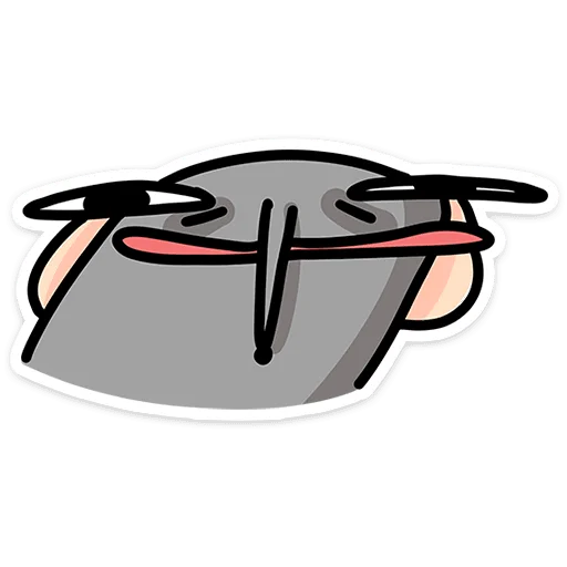 Стикер Крыса Кристина