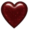 Эмодзи red with love ani