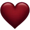 Эмодзи red with love ani