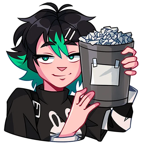 Стикер Рика без надписей