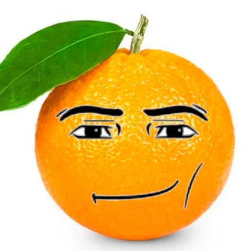 Стикер Забавные фрукты