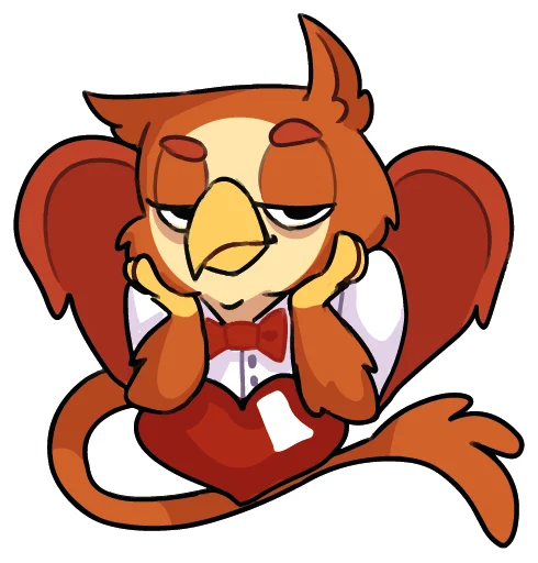 Стикер Грифончик