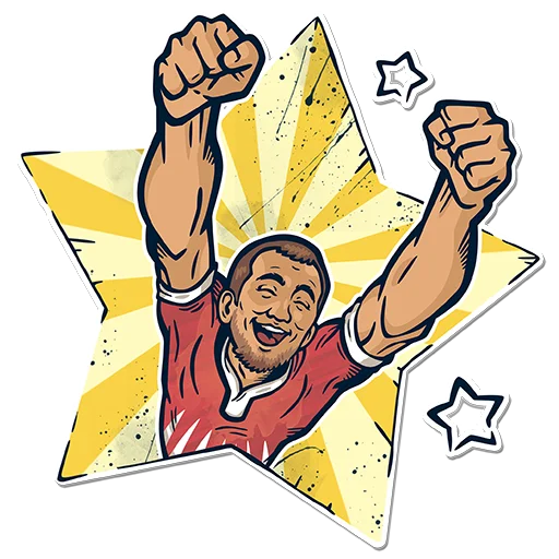 Стикер Rugby 130